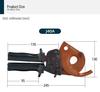 Changjie J40A Ratchet Cable Cutter - Single-Handed Tool for Cutting Copper and Aluminum Cables