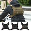 1 Peça Bolsa Tática de Peito para Homens Corrida Mochila Colete Frontal Rig Bolsa Caminhada Ciclismo Acampamento ao Ar Livre Pesca Caça Viagem Bolsa Molle