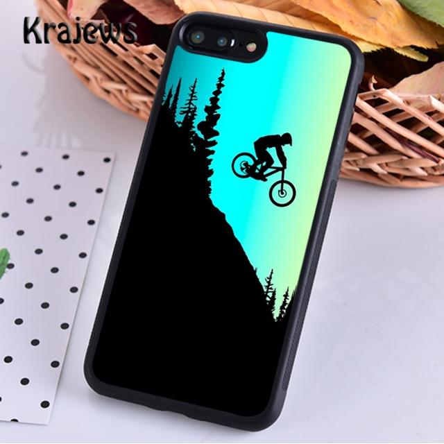 Mountain Bike Biker Biking Cycling Downhill Bicycle Phone Case Cover For iPhone 17 Air 16 15 SE 14 Plus 11 12 13 Pro Max