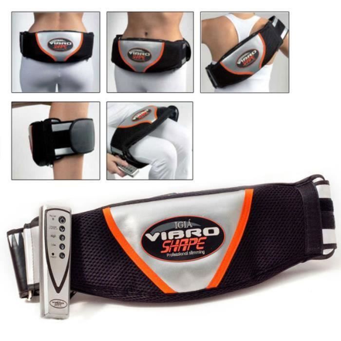 

Ceinture aminçissante - BRO® - Vibro Shape - Vibrante - Chauffante - Professionnelle