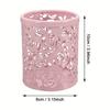 1pc Rose Flower Pen Holder, Durable, Wear-Resistant Desk Organizer for Students, Teachers, and Office Supplies, Stationery Rack
