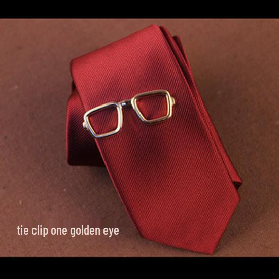 Herren Krawattenklammer - Schnurrbart, Schwarze Feder & Anker Designs verfügbar