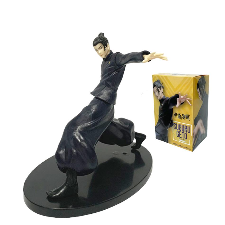 JJK Jujutsu Kaisen Anime Figure Noodle Stopper 18CM Satoru Gojo 14.5CM Geto Suguru Action Figure PVC Collection Model Toys Gifts