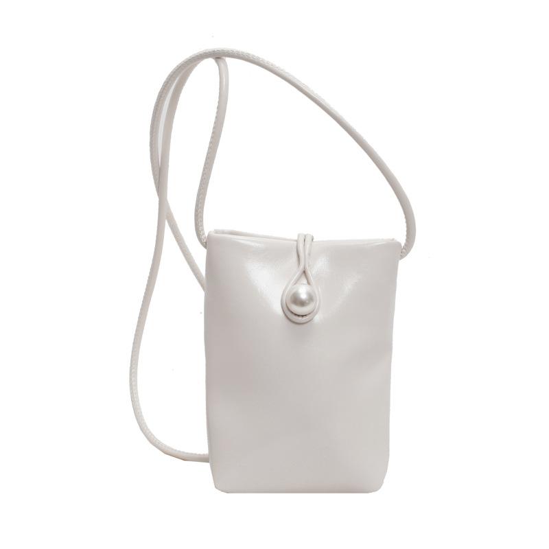 

Small bag women s vertical mobile phone bag new shoulder messenger bag women s fashion simple solid color small square bag