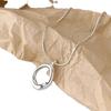 Minimalist Irregular Drop Pendant Necklace Light Luxury Casual Versatile Simple Elegant Collarbone Chain Ins