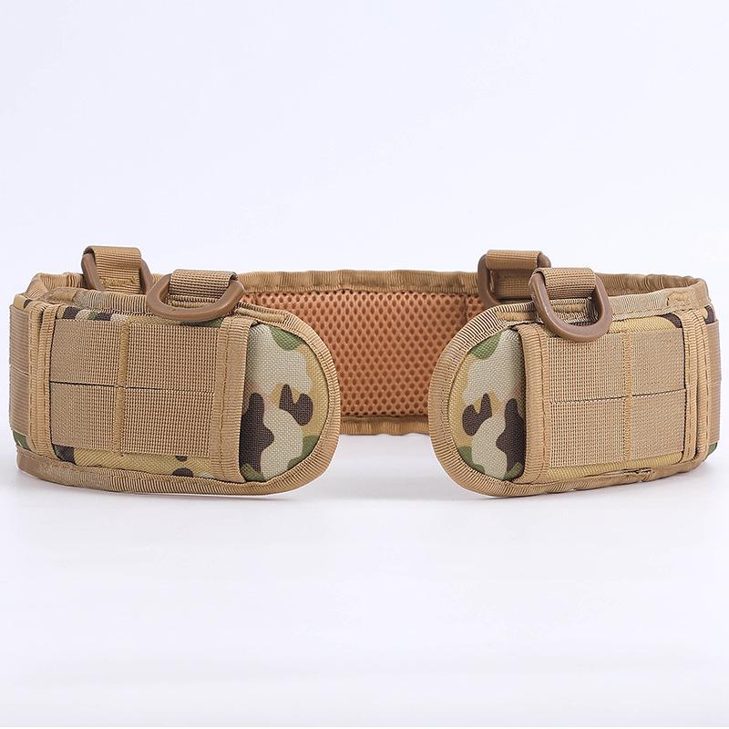 Tactical Outdoor Multifunction Waistband with Molle Accessories for CS Competitions