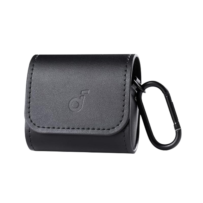

Anker Soundcore Official earphone case [with carabiner/magnetic opening/closing/scratch prevention/soft case] (Soundcore Liberty 4 Pro / P40i Others