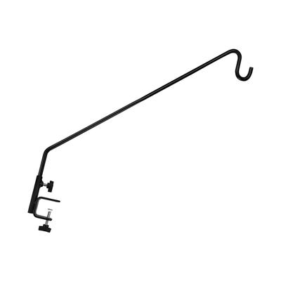 Deck Hooks Hanger for Railing Hanging Bird Feeder Iron Multipurpose Solid Rod for Bird Feeders Planters Suet Baskets Shepherds