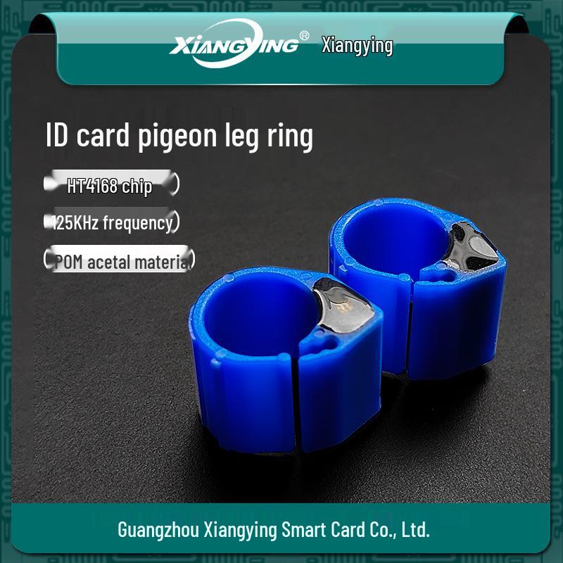 Bague de patte d'identification électronique RFID pour pigeons et volailles