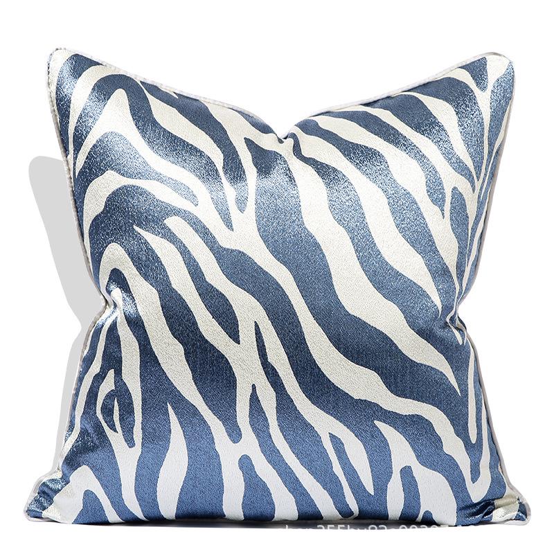 Zebra Stripe High-Precision Sofa Cushion Cover - Custom Soft Decorative Home Decor Pillow Cover