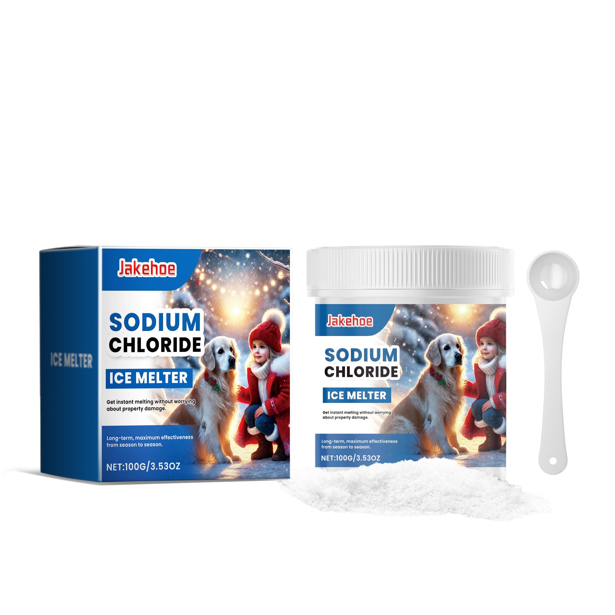 

100 г Безопасный для питомцев Лед тает Зимний Бетонный пол Улицы Безопасный для питомцев Лед тает Снег тает