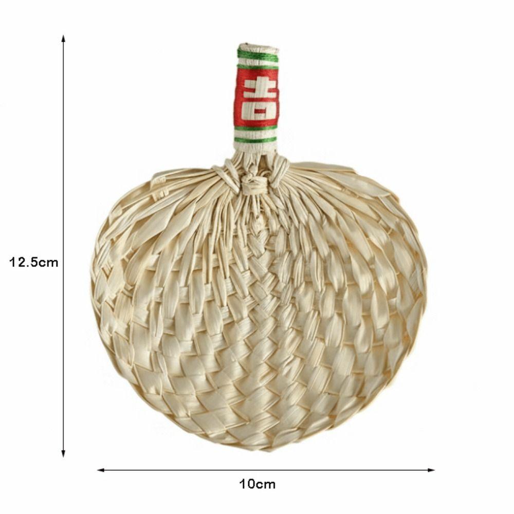 Mini Size DIY Fan Chinese Style Handmade Fan Handmade Woven Fan Summer Cooling