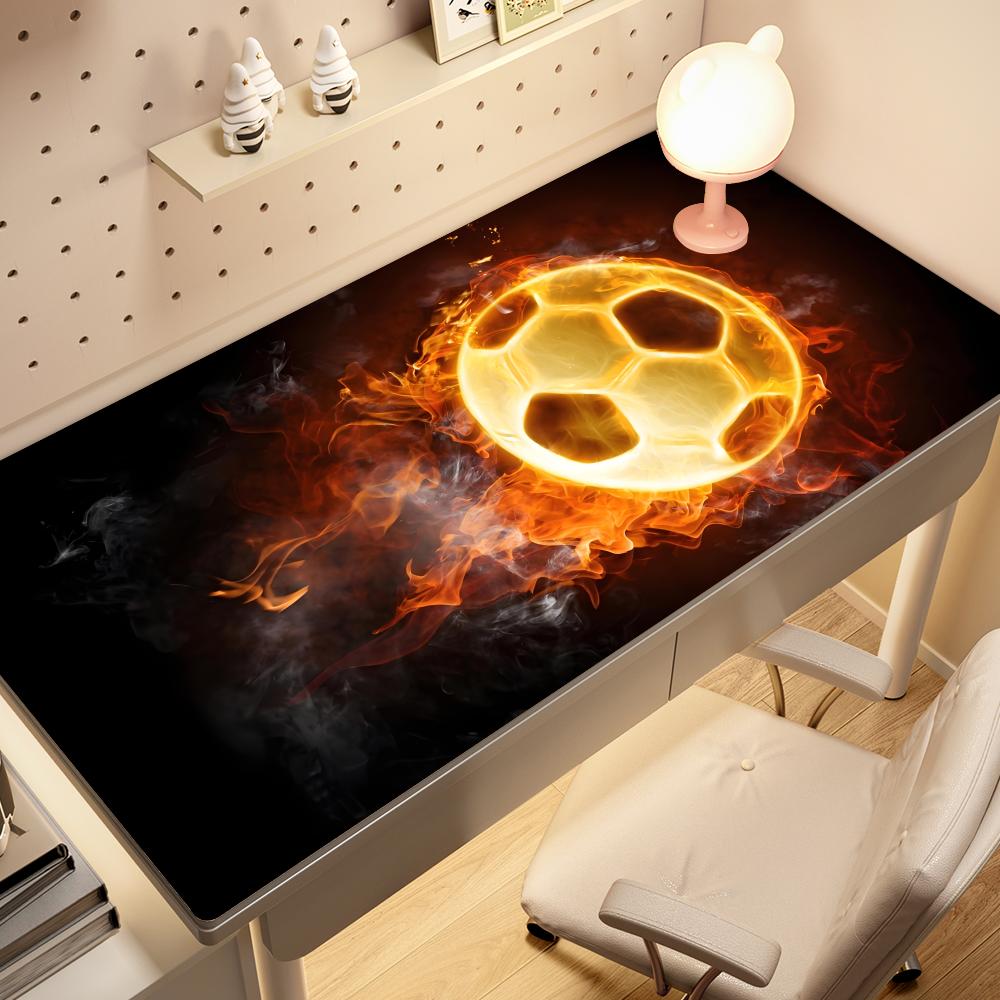 Alfombrilla de Ratón de Fútbol Alfombrilla de Ratón Alfombrilla de Ratón para Escritorio Linda Alfombrilla de Escritorio HD Alfombrillas Extensibles para Teclado de Juego Alfombrilla de Ratón para Gamer Grande XXL 90x40