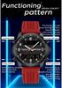 SANDA 9119 Dual Display Steel Belt Watch Men's Double Movement Multi functional Timing Night Light Alarm Clock 5ATM Waterproof-2