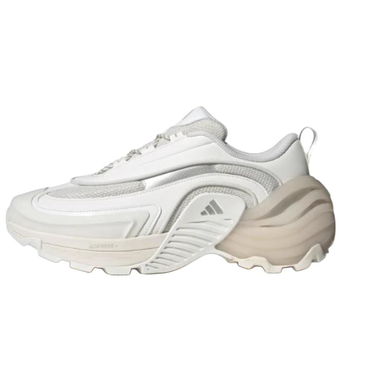 Adidas Wonder Runner Turbo Comfortable Versatile Low-Top Training Long-Distance City Commuting Running Shoes Unisex Sneakers White JS3743