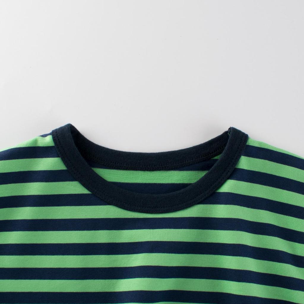 27kids Summer Striped Short Sleeve T-shirt for Children