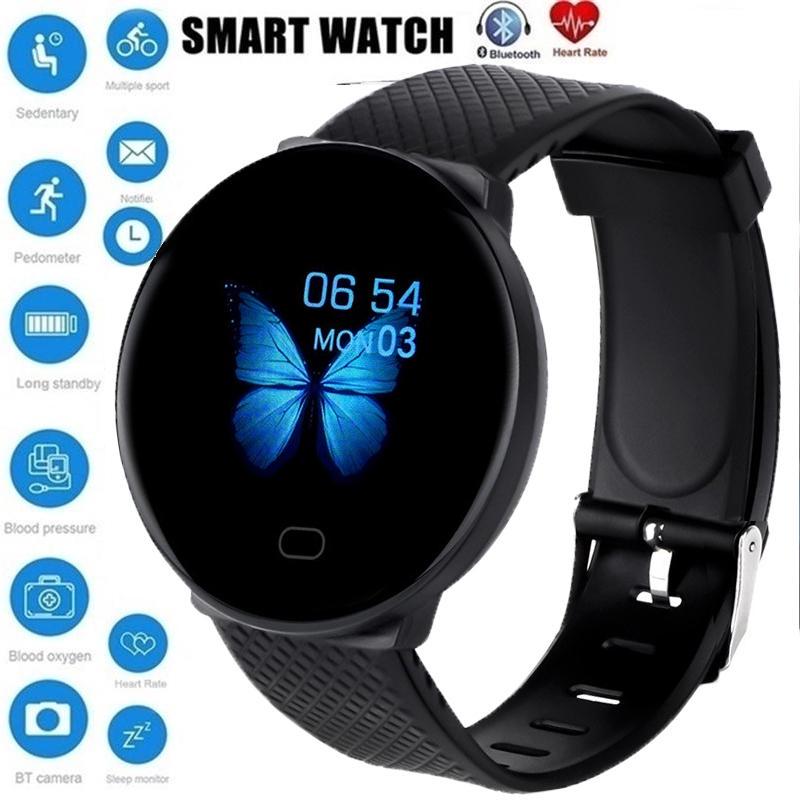Смарт-часы Bluetooth Пара Браслет Кровяное давление Сердечное давление Монитор Wristband водонепроницаемый – купить по низким ценам в интернет-магазине Joom