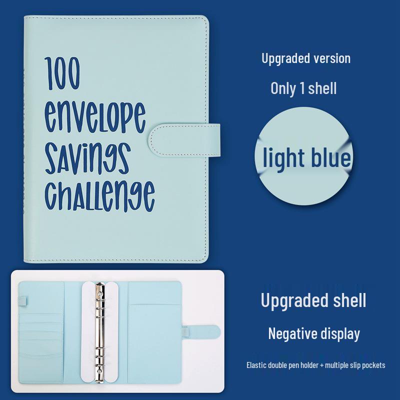 100-Day Cross-Border Savings Challenge Notebook for Couples