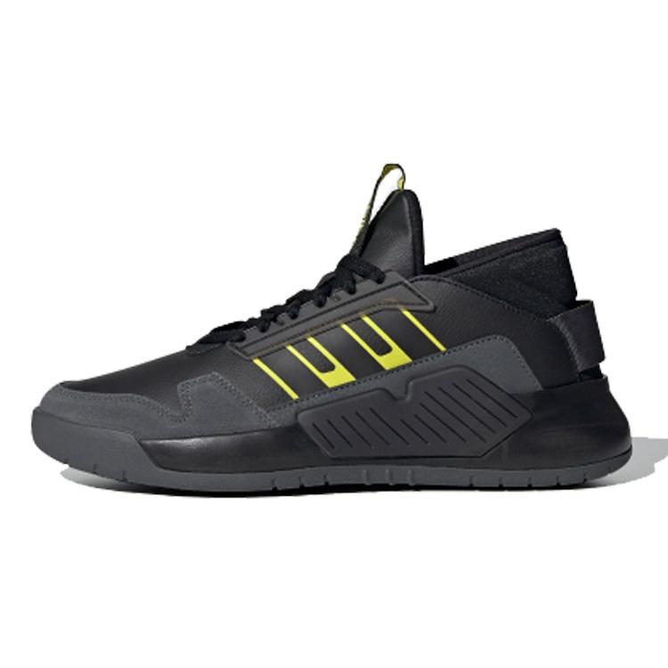 adidas neo Bball90s Black Gray Yellow Men s EG9027 EU 41⅓