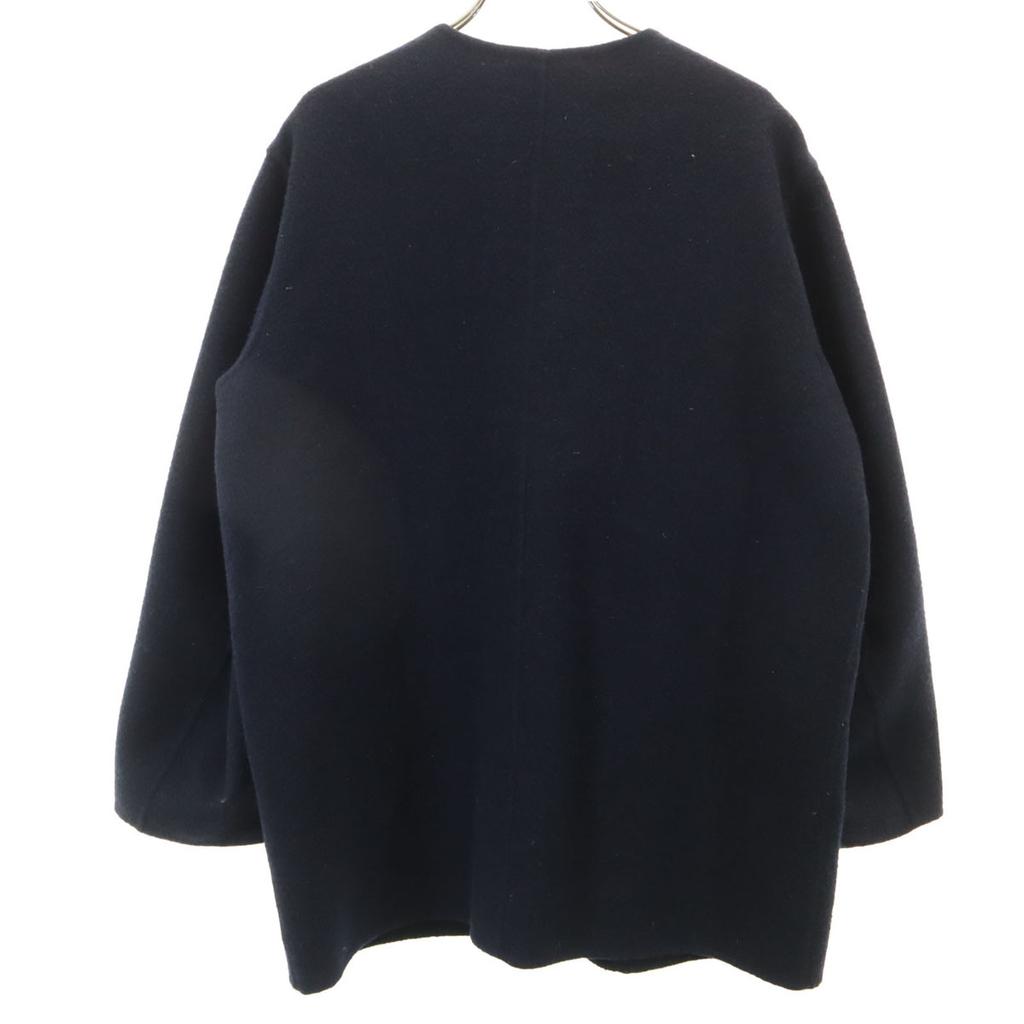 HOUSE OF LOTUS Camel Blend Long Sleeve Cardigan M Navy Women Used