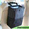 Foldable Trash Can For Car Leak-Proof Hangable Car Garbage Bag Automotive Interior Accessories Large Capacity Organizers