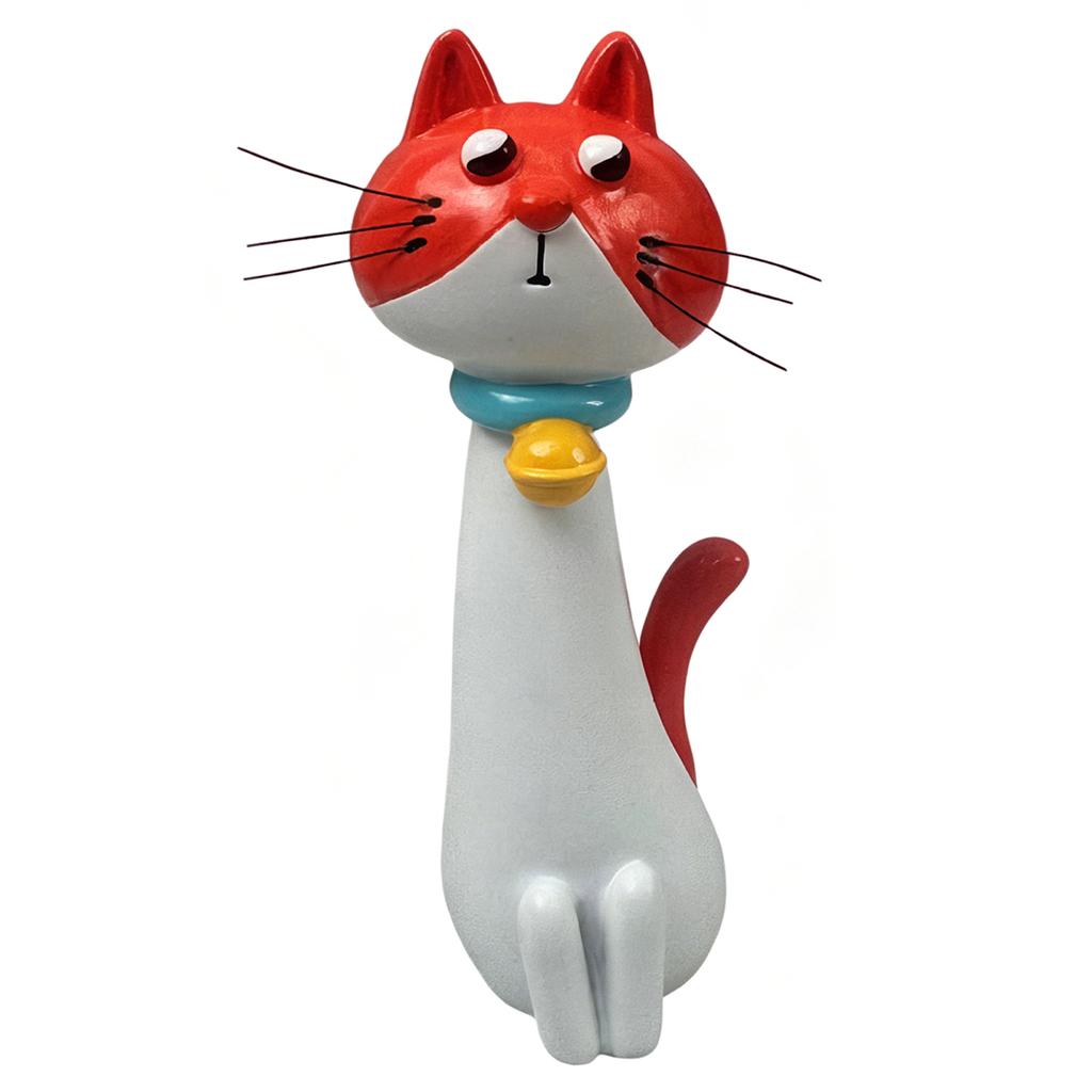 Unique Cat Enthusiast Home Decor Premium Ceramic Material Floating Bedroom Bookshelf