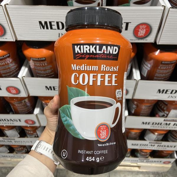 Kirkland Signature Instant Coffee Medium Roast 454g