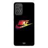Case For Samsung Galaxy A73 Nike Logo Colorful Black Front Maniacase