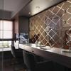 Acrylic Diamond Living Room Wall Sticker - Self-Adhesive Mirror Decor
