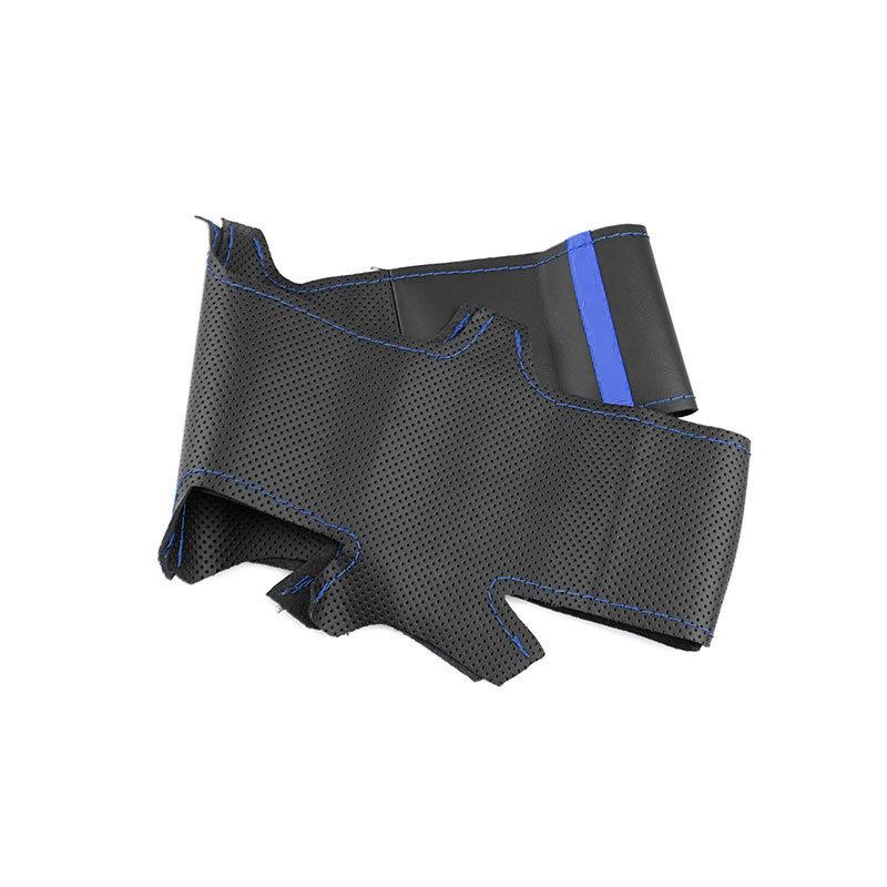 Hand-stitched Car-styling Interior Steering Wheel Microfiber Leather Cover Trim For Mazda MX-5 MX5 2016 2017 2018