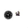 Modern Minimalist Acrylic Wall Clock And Swan Couple Figurine Resin Crafts European Art Sculpture