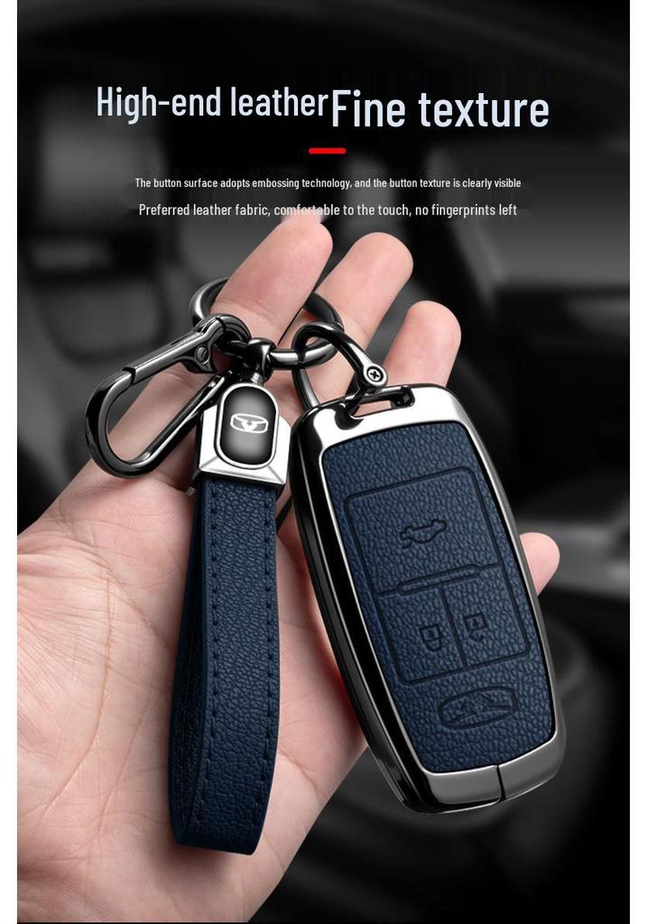 Key Cover Shell for Kaiyi Xuanjie: Fits X3, Xuanjie Pro, C3, E3, V3, X5 - Modified Smart Car Accessories