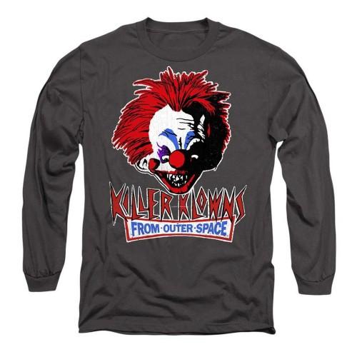 Killer Klowns From Outer Space Unisex Adult Rough Clown Long-Sleeved T-Shirt