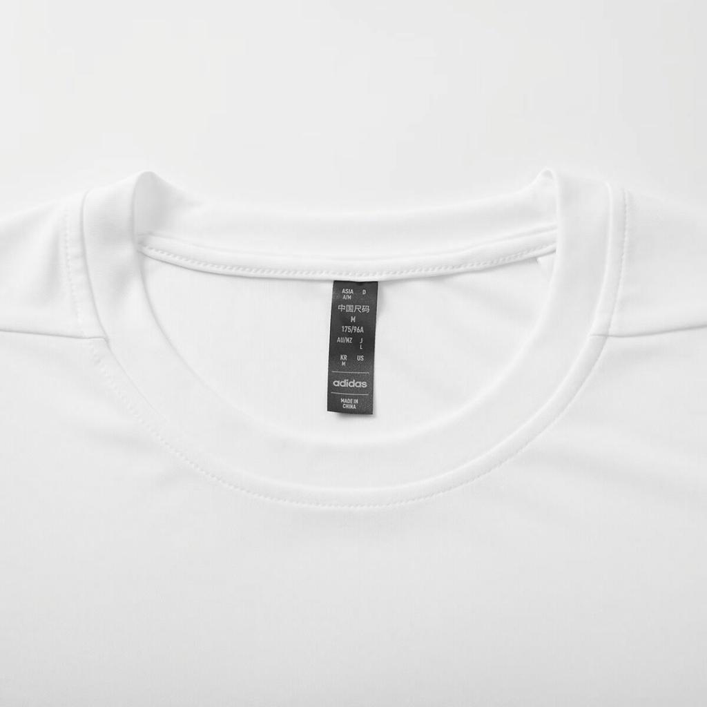 adidas outdoor casual breathable short-sleeve T-shirt, unisex, white