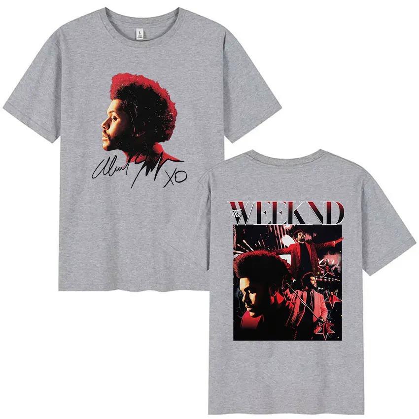 Rapper The Weeknd XO Album 2026 Graphic TShirt  Mens Gothic Vintage Oversized 100 Cotton Hip Hop Pop Music Apparel TShirt