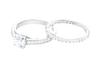 Swarovski Alloy Rings Women's Silver 5184317