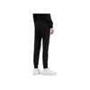 Armani Exchange FW24 Logo Letter Print Drawstring Knit Sweatpants Women bottoms Black 6DYP79-YJEGZ-1200