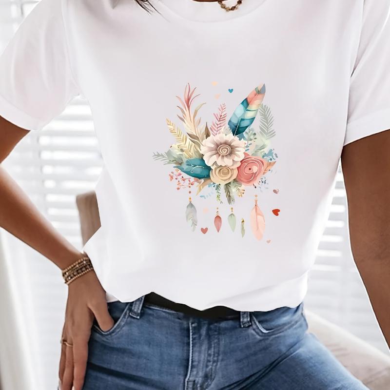 

Office Commute Women s T-shirt - Minimalist Sleek Professional Top XXL сірий