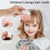 2 In 1 Baby Haircut And Hairdressing Comb Trim Bangs And Broken Hair Bangs Trimmer Manual Portable Children'S Hair Clipper