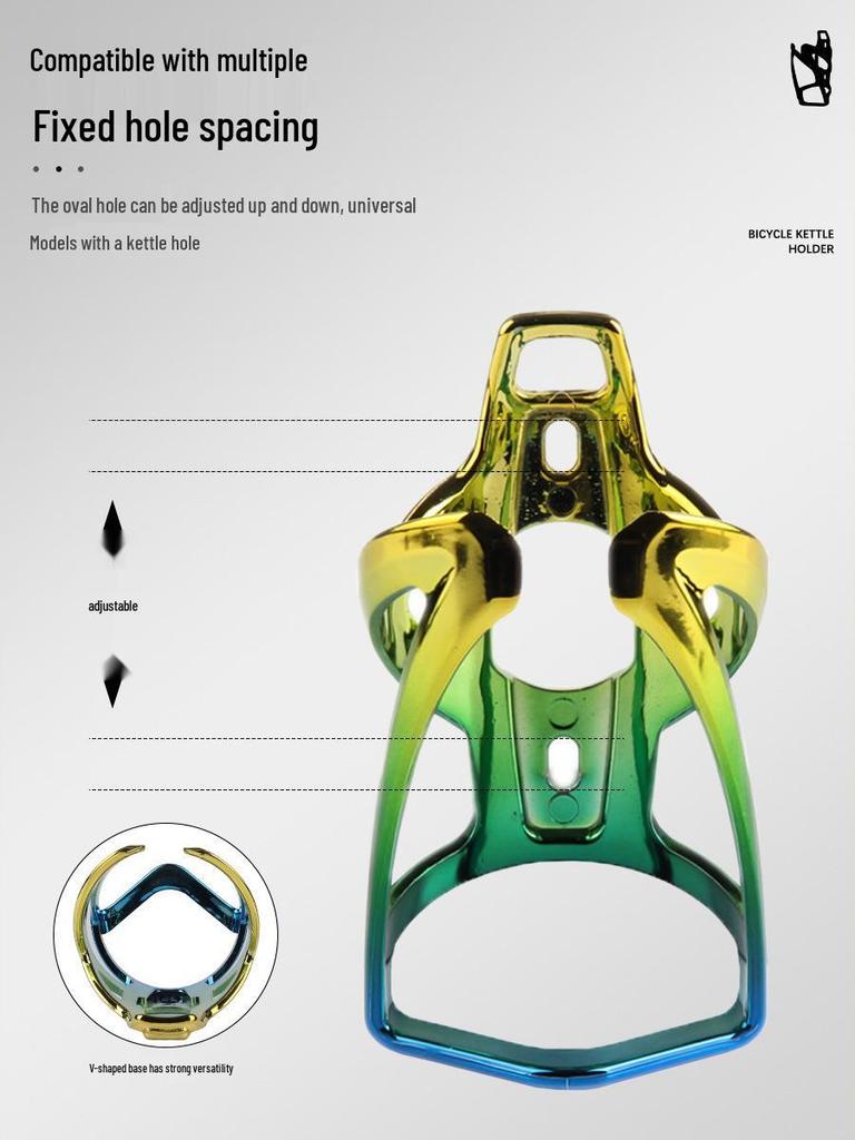 Plastic Bicycle Water Bottle Cage for Road & Mountain Bikes - Cycling Cup Holder & Gear Accessories