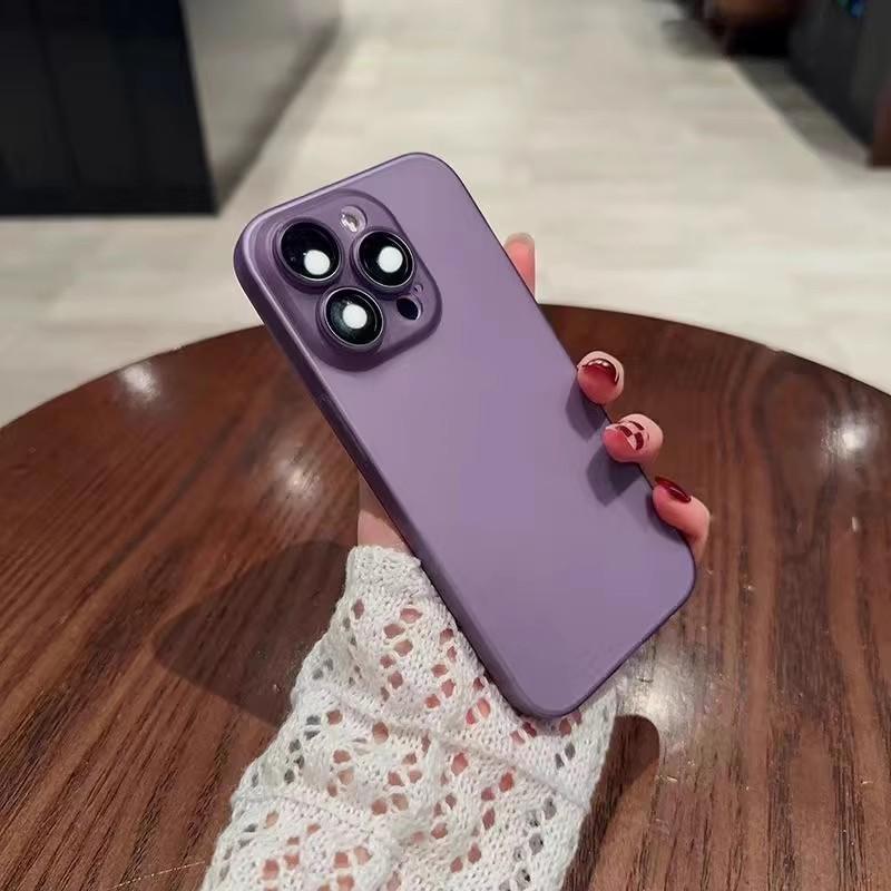 Applicable To Apple 16 ProMax Premium Matte Phone Case Full Inclusive IPhone 15 Simple Soft Shell 14 Protective Case