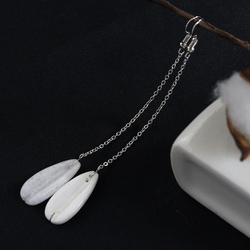 Retro Kreatywne Geometryczne Kolczyki Sztyfty z Diamentami i Perłami dla Kobiet