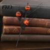 Halloween Festive Floral Arrangement Artificial Pumpkin Stems, Black Branch with Maple Leaves, Fake Leaf And Decor Gothic for Vase, Indoor