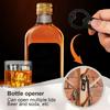Bottle Opener With Lanyard, Portable Seat Metal Bottle Opener For Bartenders, Bars, Kitchens, Outdoor, Restaurants