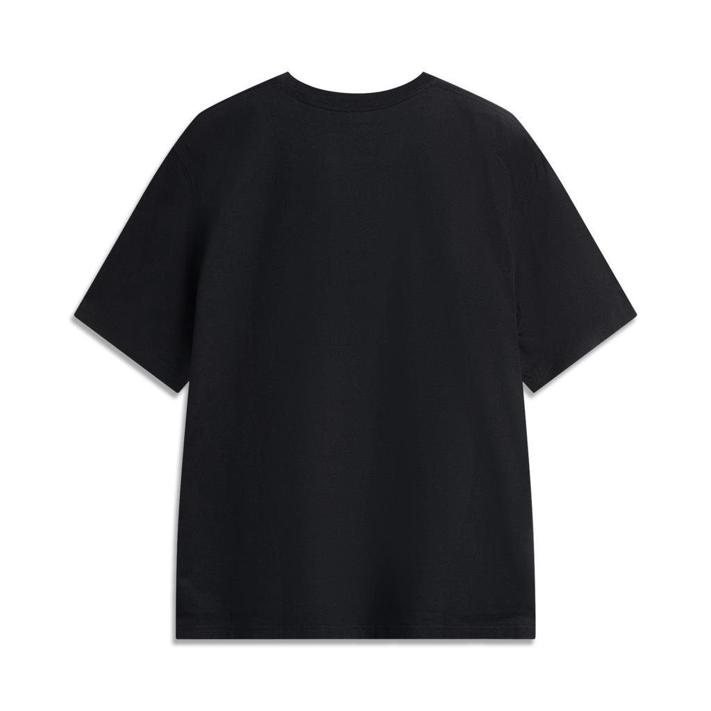 Li Ning Sports Trendy Collection T Shirt Men's Black AHSV483-4