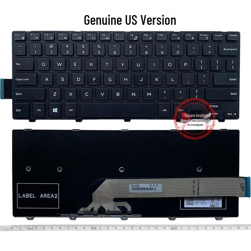 Compatible Keyboard for DELL 14C/14MR 3449, 3443, 3447, 5458, 5445, 5443, 5459