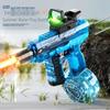 Pistola de Agua de Chorro Continuo Eléctrica UZI Firelight para Niños - Pistola de Juguete con Chorro de Fuego y Acción de Retroceso