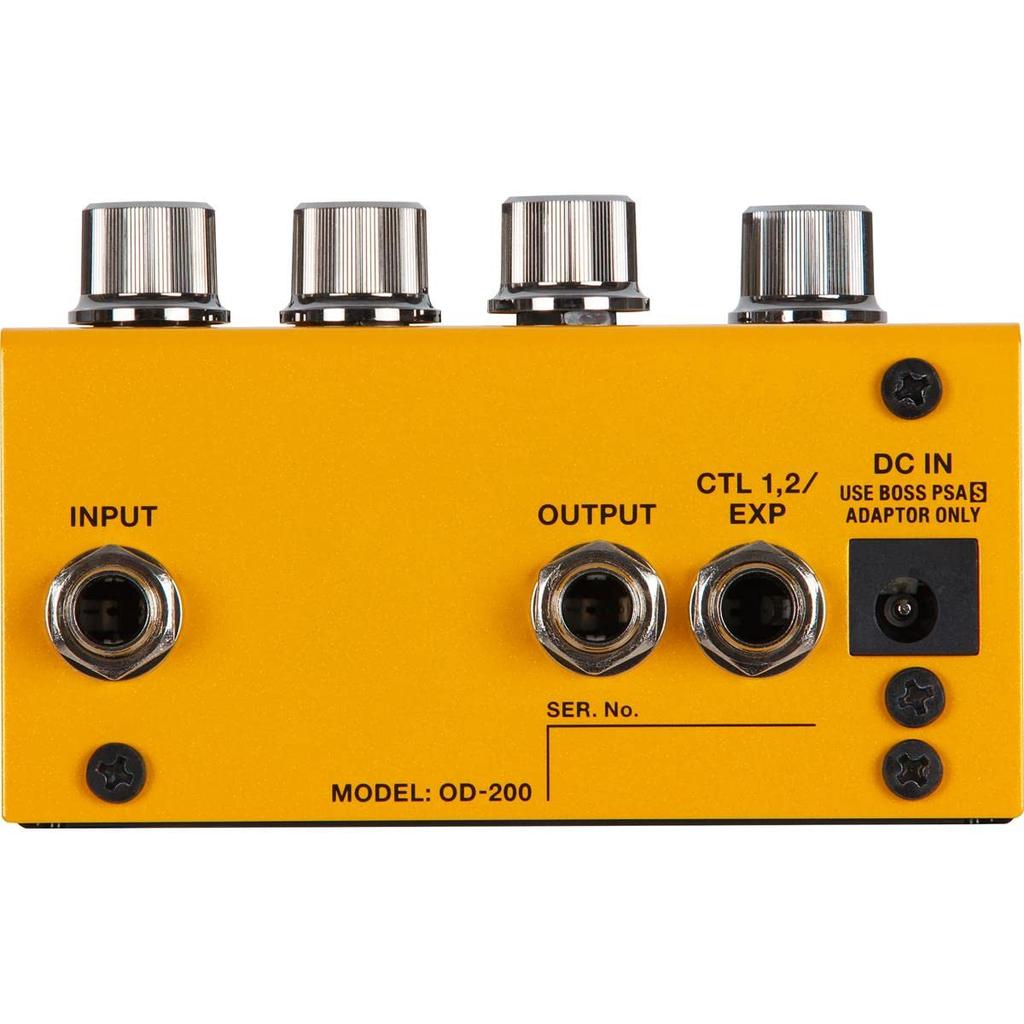BOSS Hybrid Drive Overdrive Distortion Pedal Tone for Light Music OD-200 (200 Series) - Distortion, Shaping, Guitar,