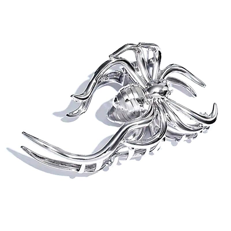 Bats Spiders Skeleton Hands Metal Hair Crab Halloween Hairpin Barrette Clamps Party Hair Accessories For Women Headwear