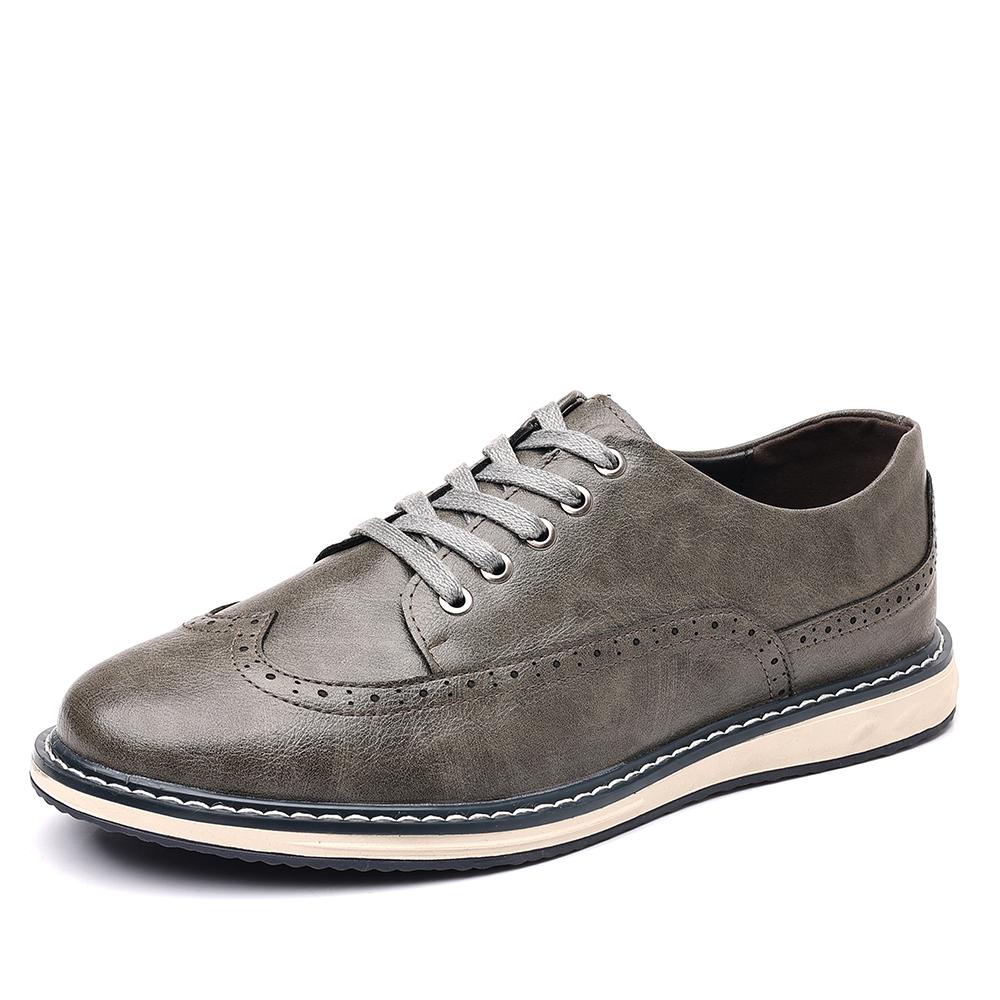 Fashion Professional Oxford Shoes Men Fashion Leather Casual Shoes New Arrival Man Business Formal Footwear Classic Brogue Shoe Sneakers